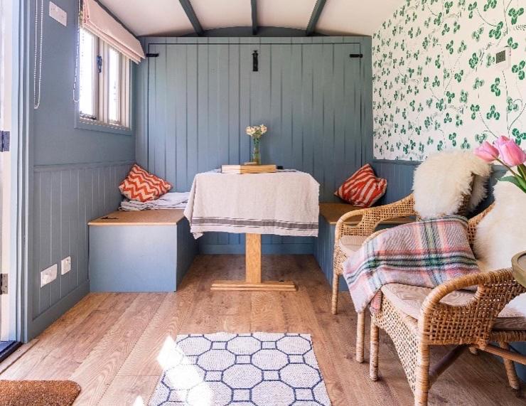 Old King William Shepherd Huts And Private Hot Tubs In North Norfolk Hunworth Bagian luar foto
